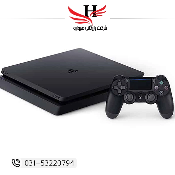 کنسول بازی سونی PS4 Slim با حافظه 1 ترابایت | خرید پلی استیشن 4 اسلیم از نمایندگی هیوارو شهرضا و تهران